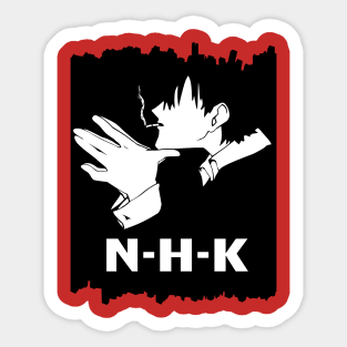 Welcome To The NHK Sticker